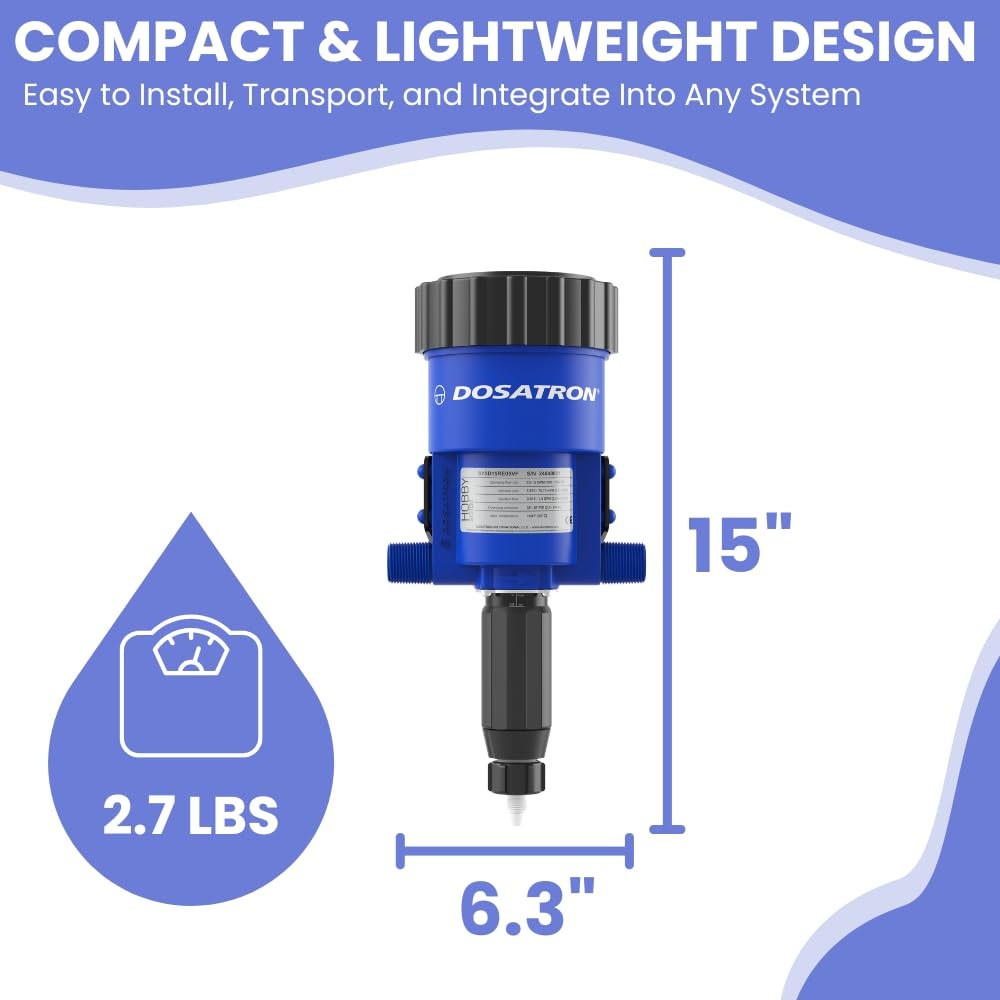 Dosatron D15RE05VF 0,05–0,5%