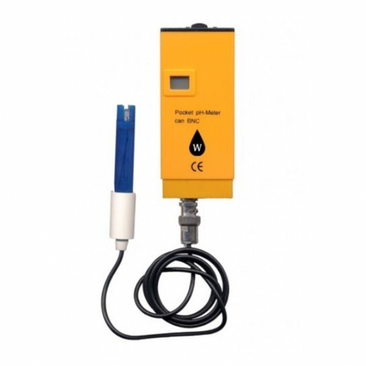 Medidor de pH con sonda wassertech