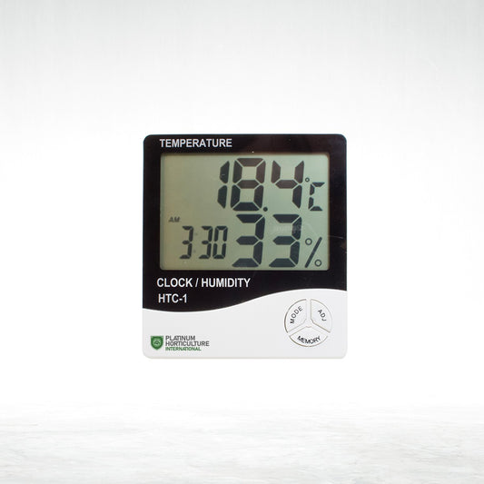 Termohigrometro pantalla grande Platinum ( sin sonda )