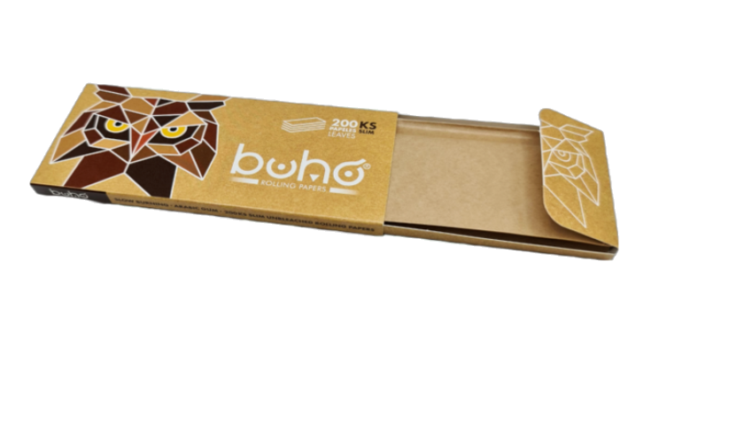 Papel Buho Natural King Size 200 (110 mm)