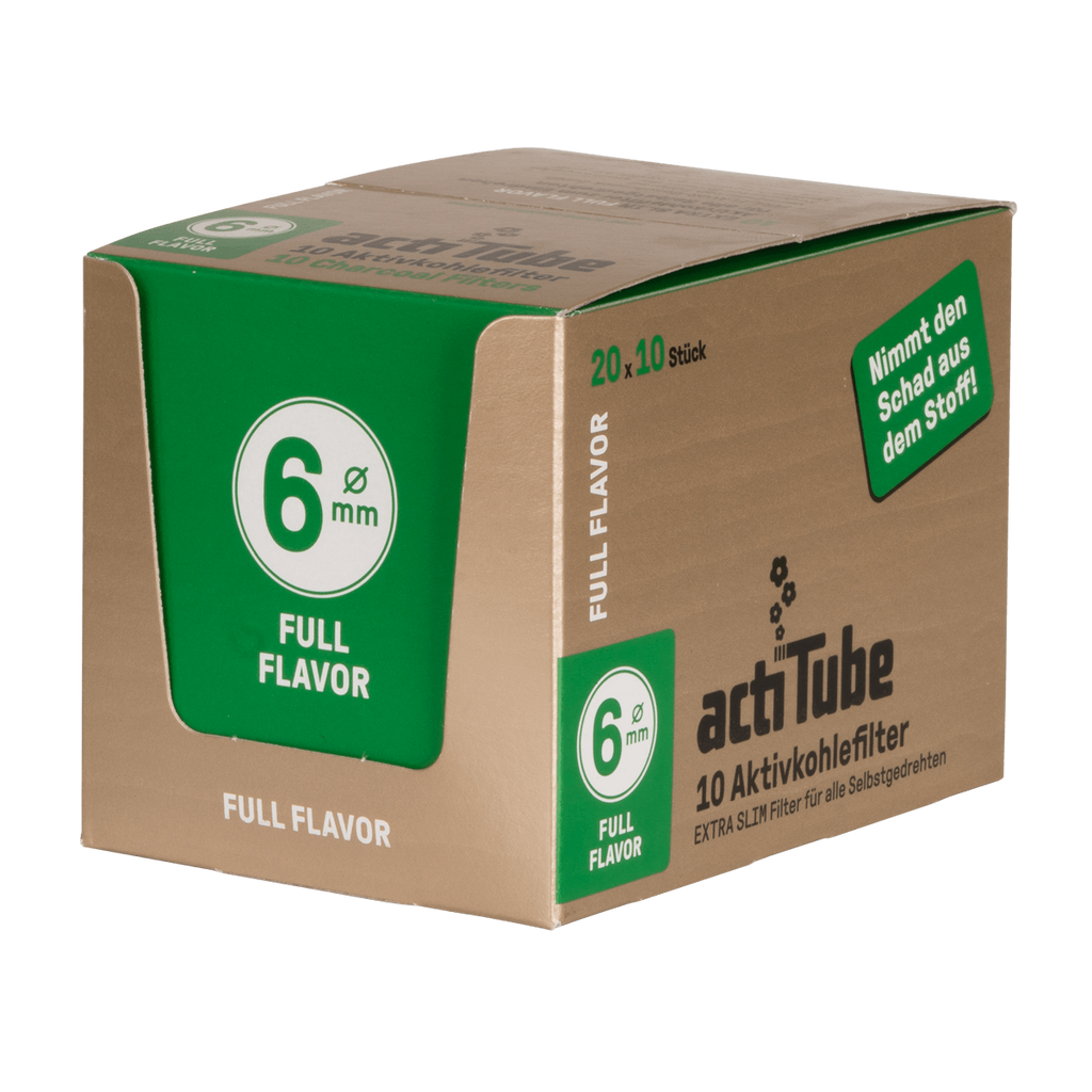 Boquillas ActiTube 6mm Extra Slim 200 unidades