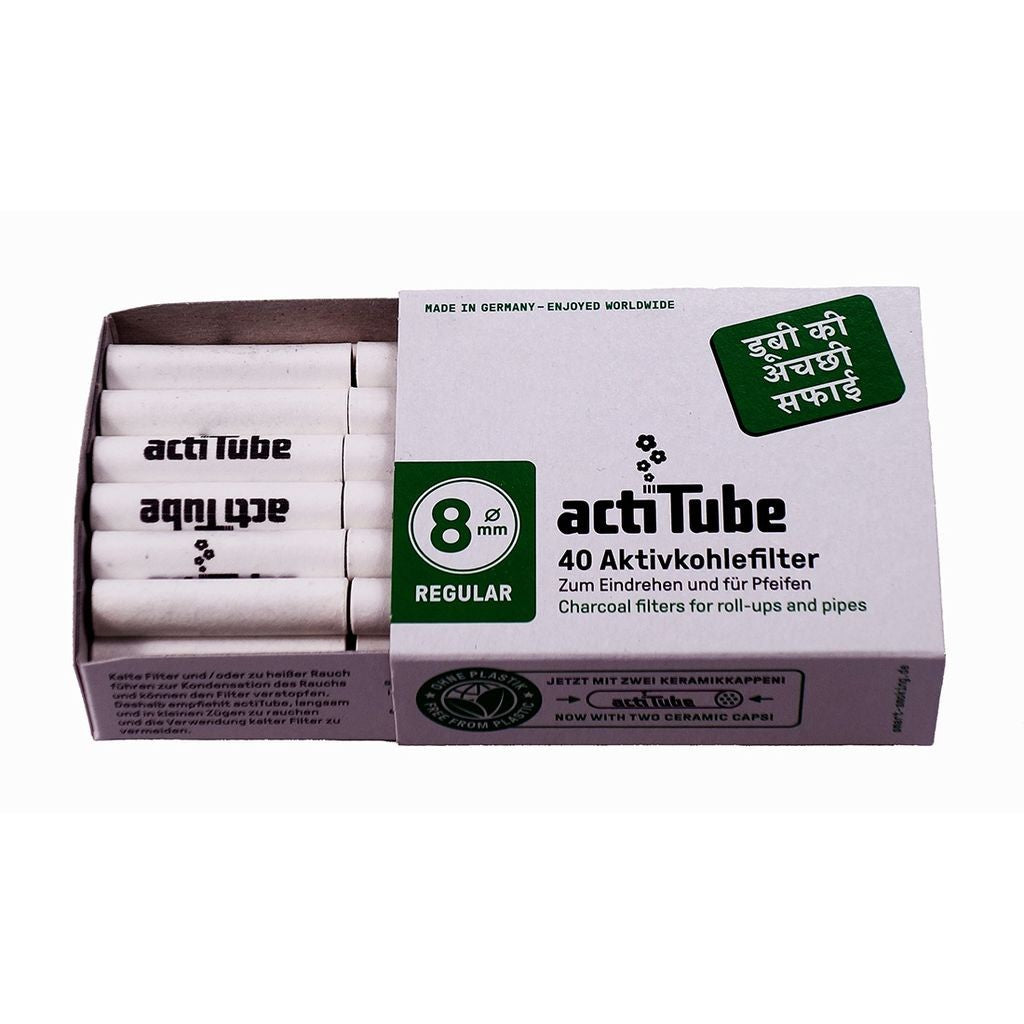 Boquillas ActiTube 8 mm Regular 100 unidades