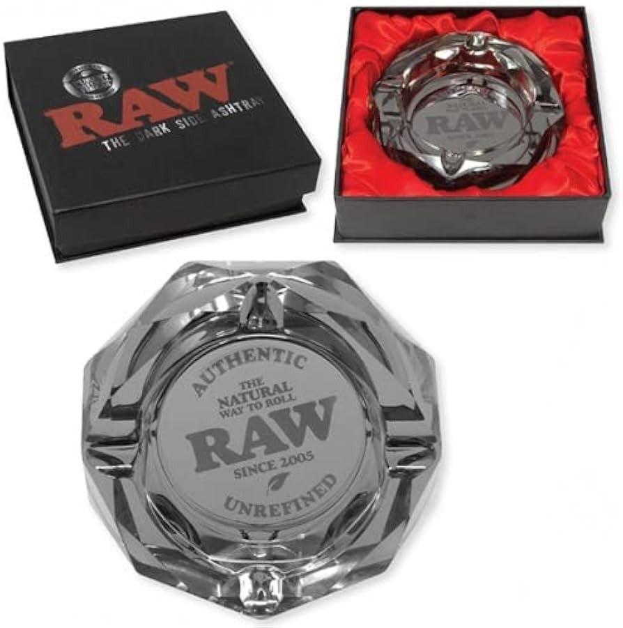Cenicero Cristal RAW Darkside