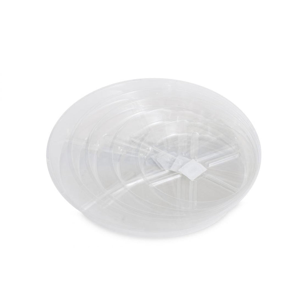 Plato Redondo de Plástico Transparente VDL