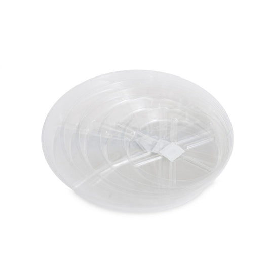 Plato Redondo de Plástico Transparente VDL