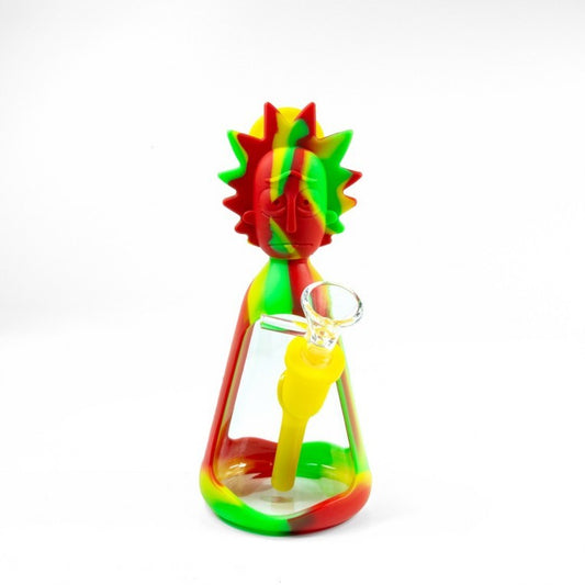 Bong Silicona R Rasta 19 cm