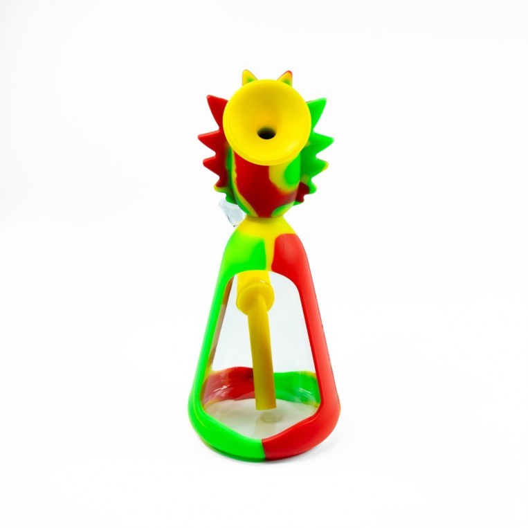 Bong Silicona R Rasta 19 cm