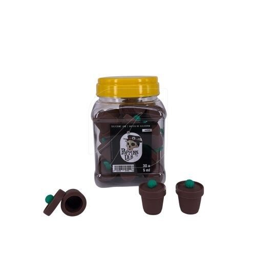 Botes de Silicona Cactus 5 ml Display 30 Uds