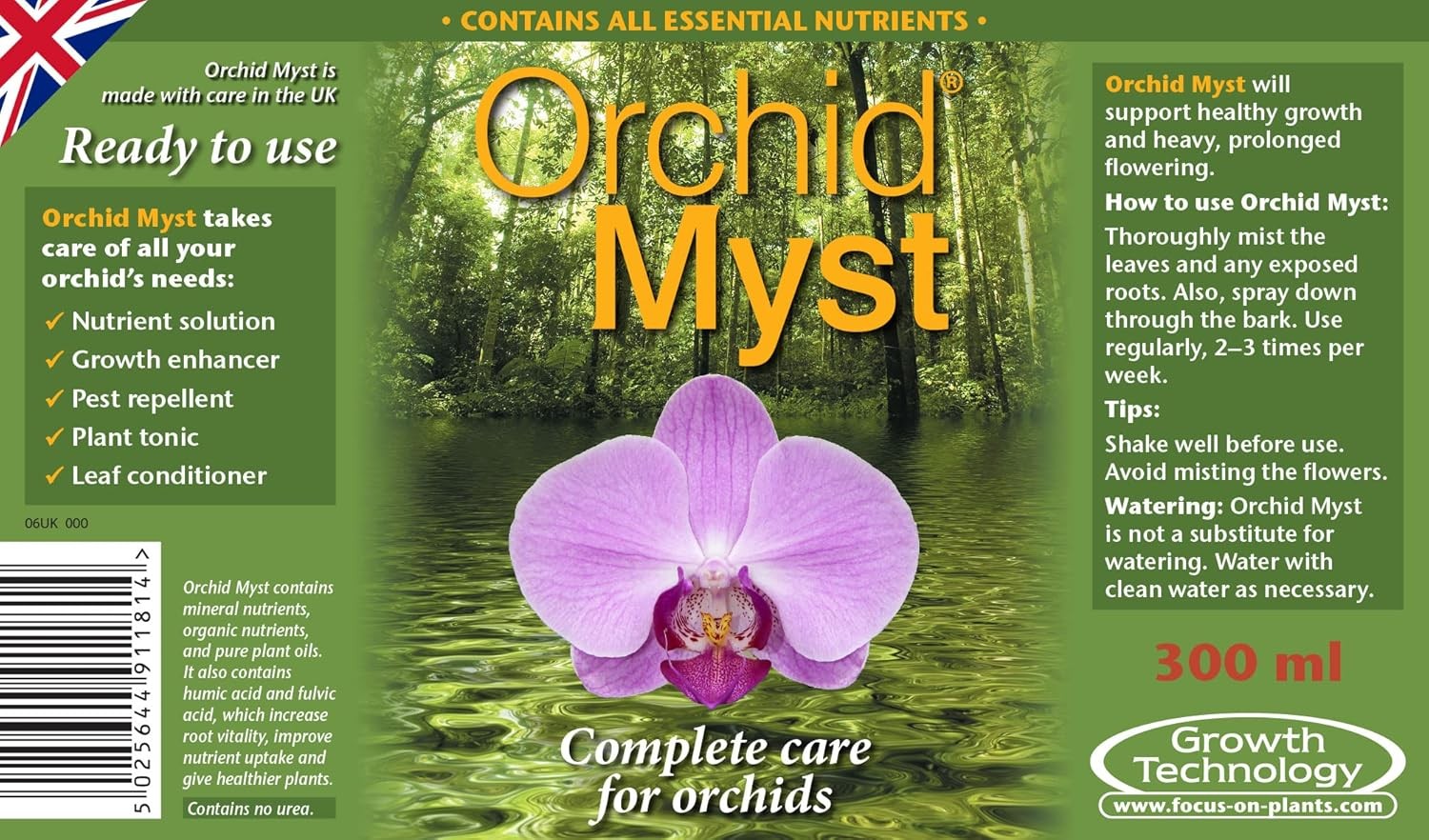 Orchid Myst Growth Technology